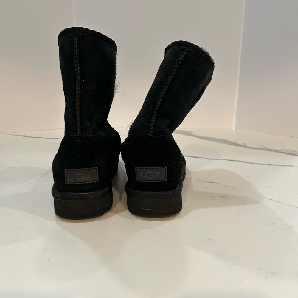 UGG Black Short Winter Boots